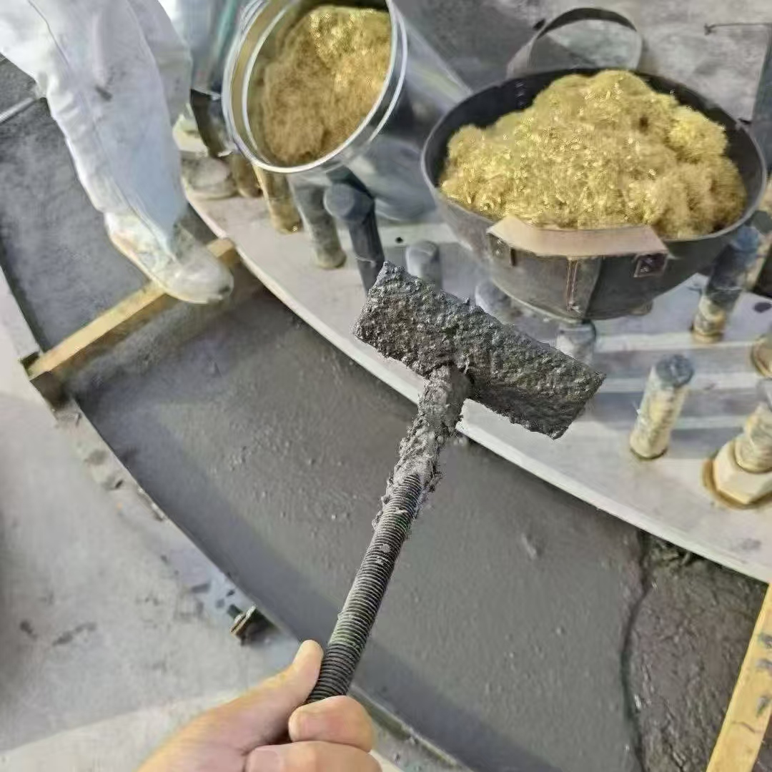 北辰C120钢纤维高强无收灌浆料 轧机压缩机汽轮机发电机锻压设备底座灌浆材料